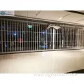 Commercial Transparent Crystal Folding Door